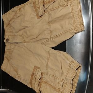 2 Khaki Cargo shorts